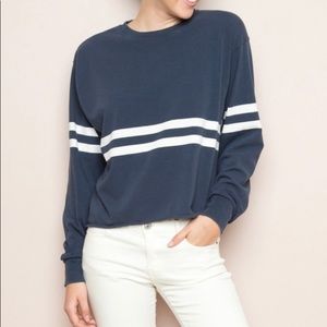 BRANDY MELVILLE NAVY ACACIA TOP WOMEN’S